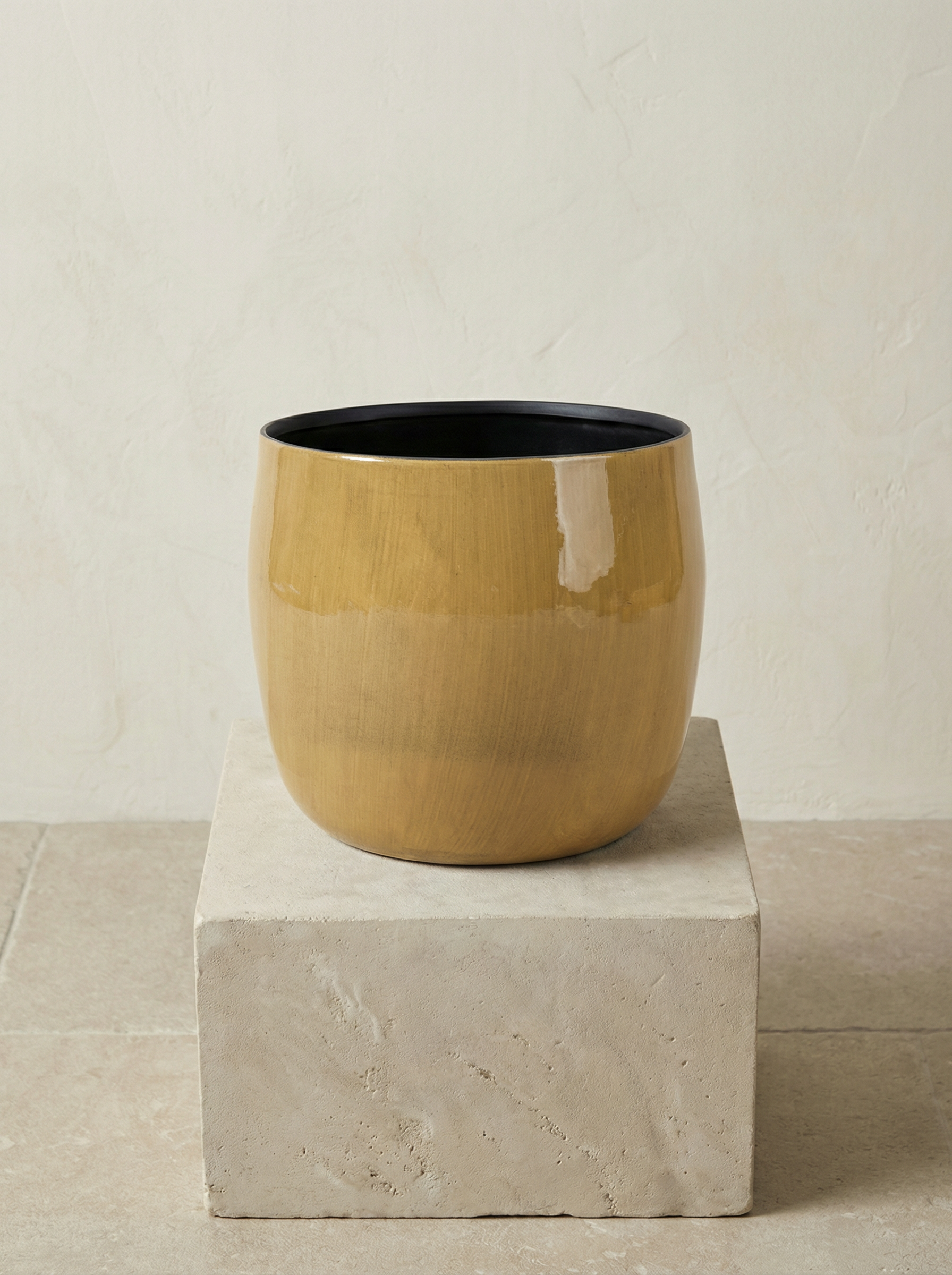 Babet Camel keramische plantenpot Ø27–30 cm