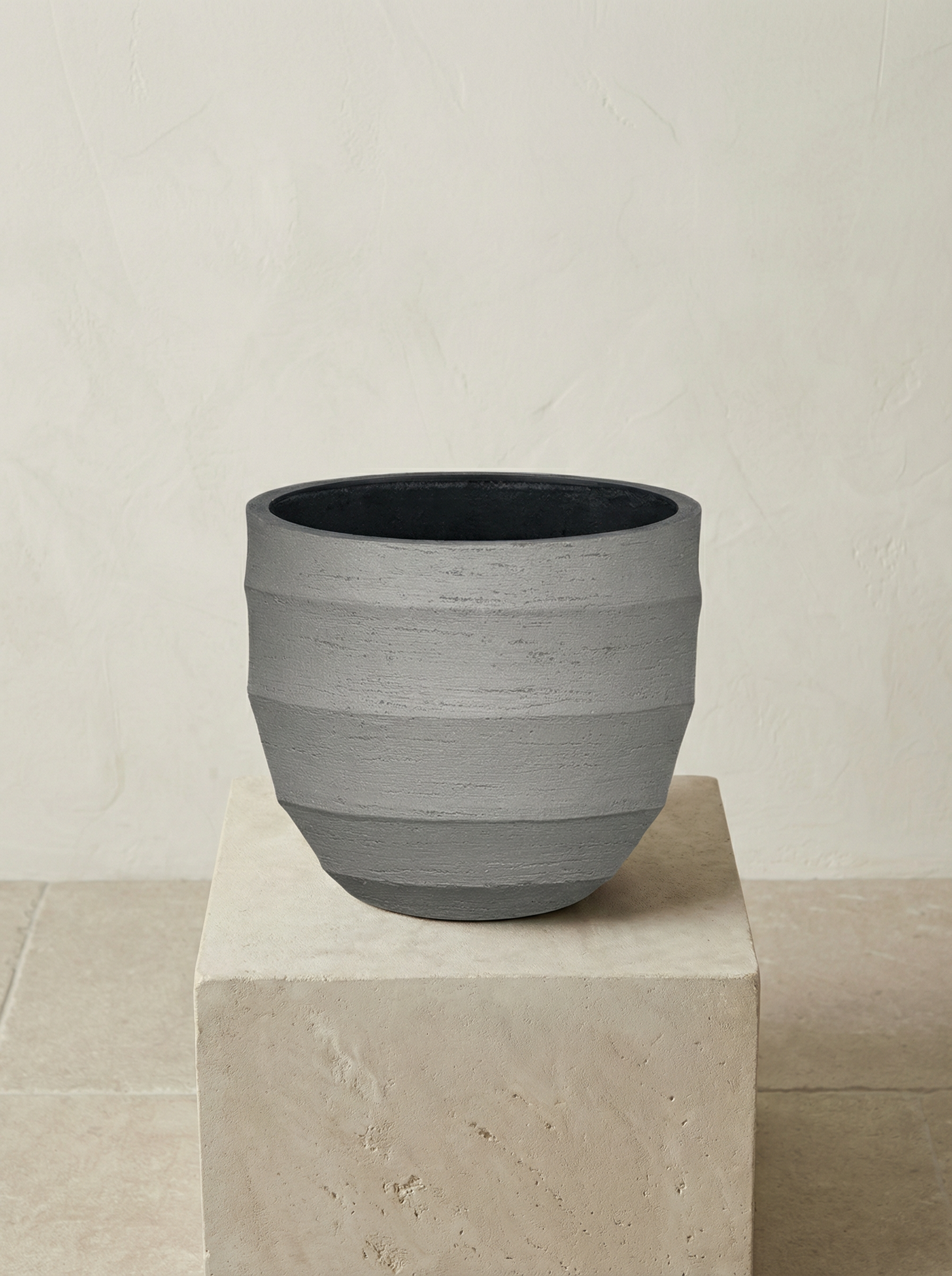 Bordo New Egg Grey keramische plantenpot Ø36–80 cm