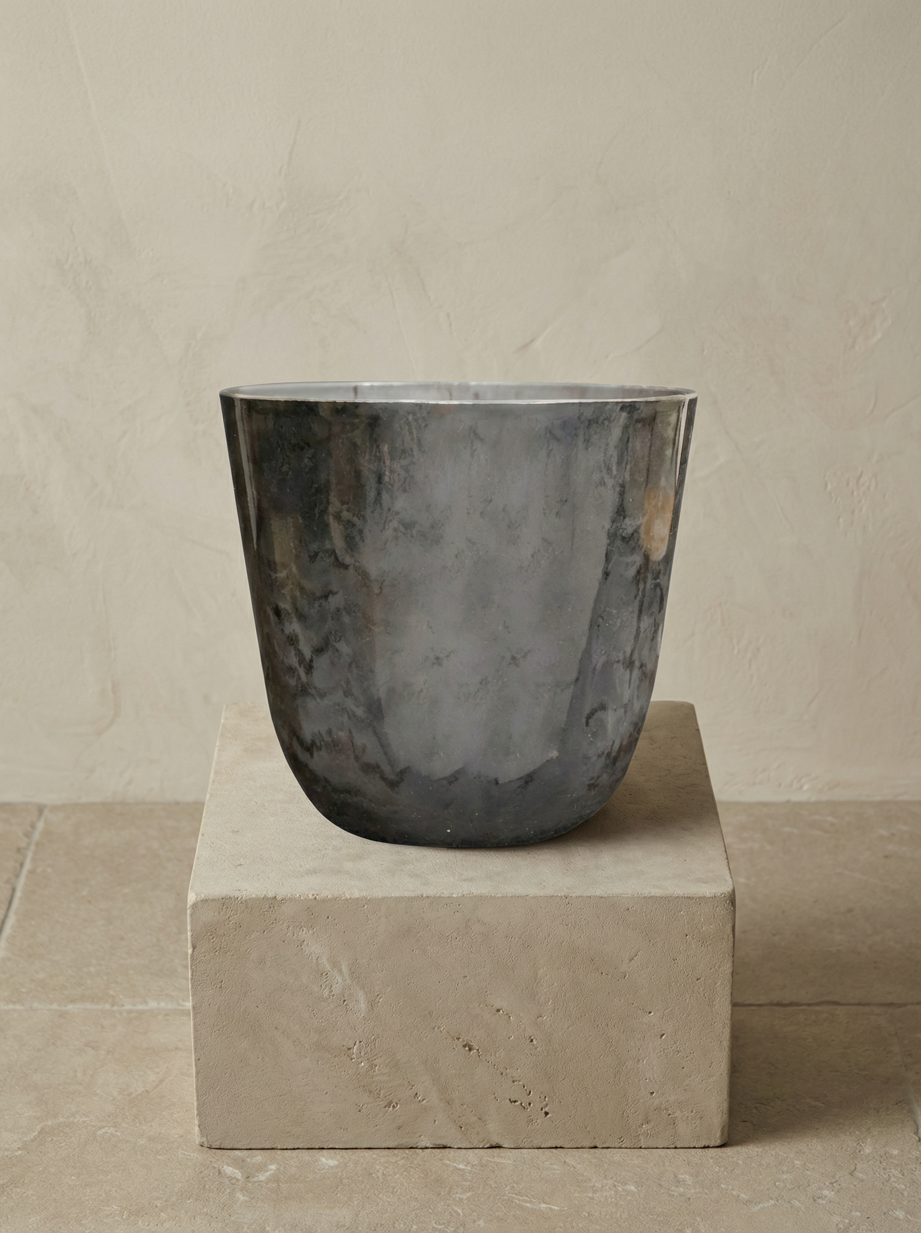 Palermo Marble Grijs keramische plantenpot Ø27–40 cm