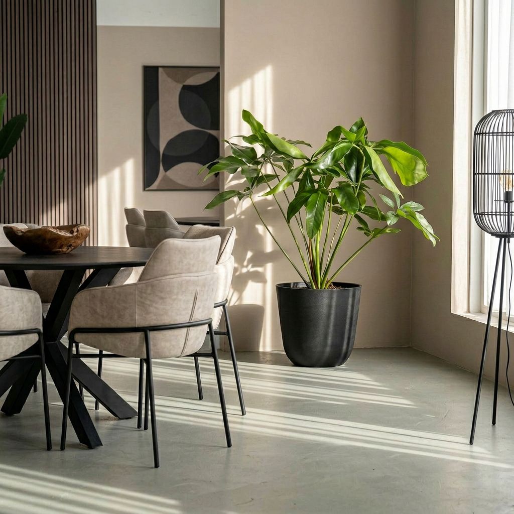 Philodendron Green Wonder in urban jungle interieur