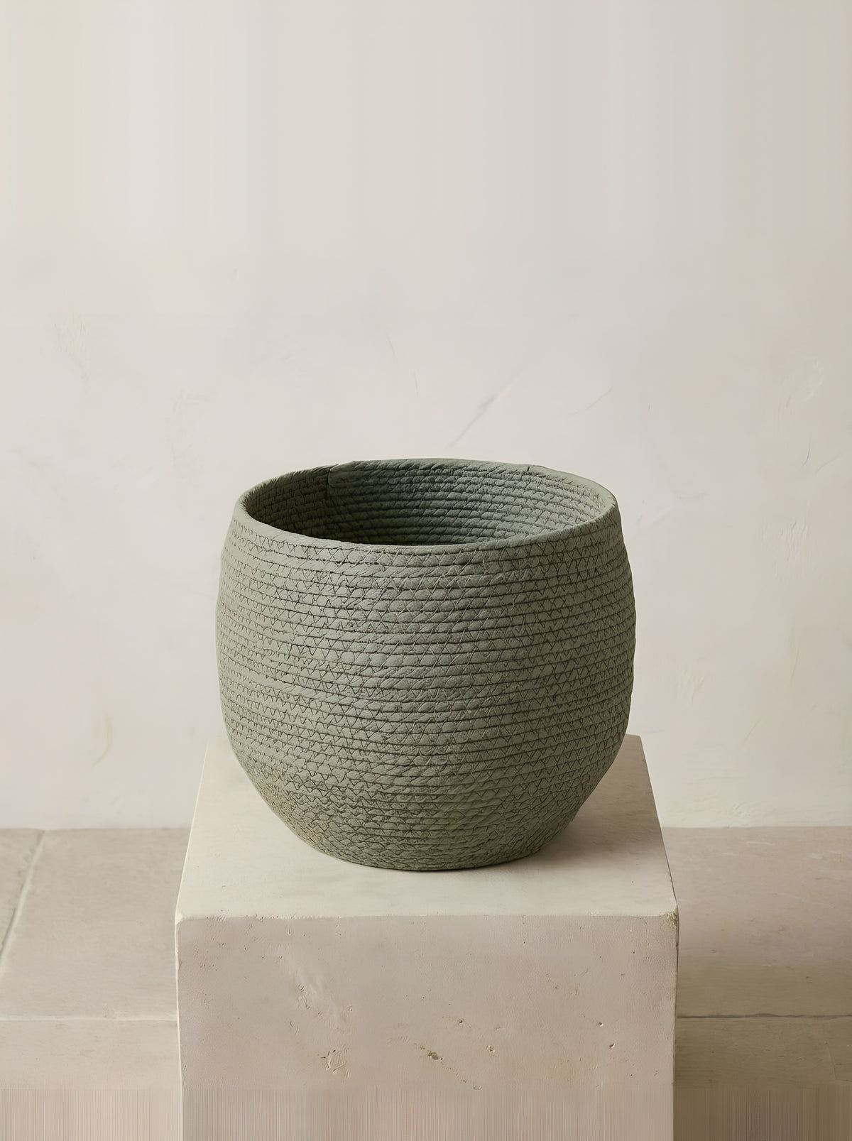 Jorck Mand Groen plantenpot