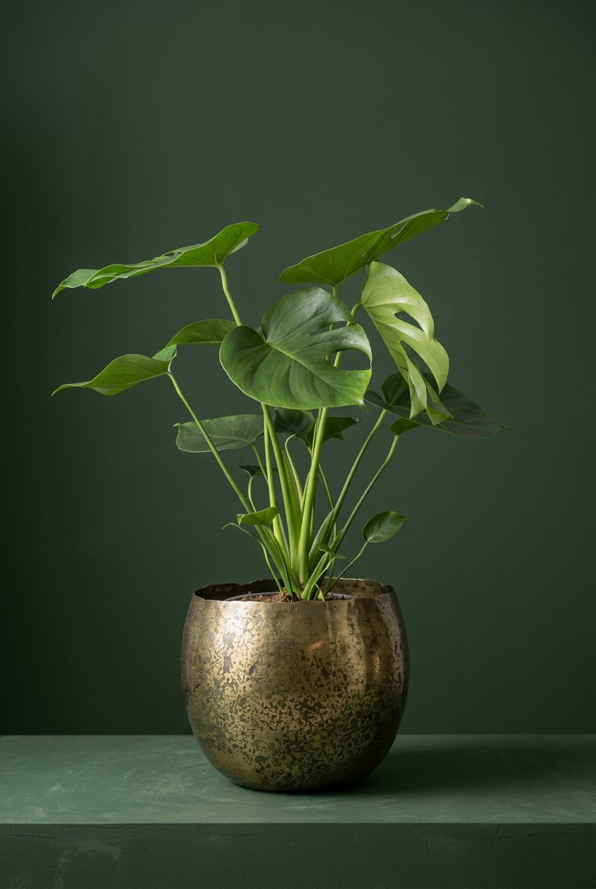 monstera deliciosa tauerii in studio - Plantelier