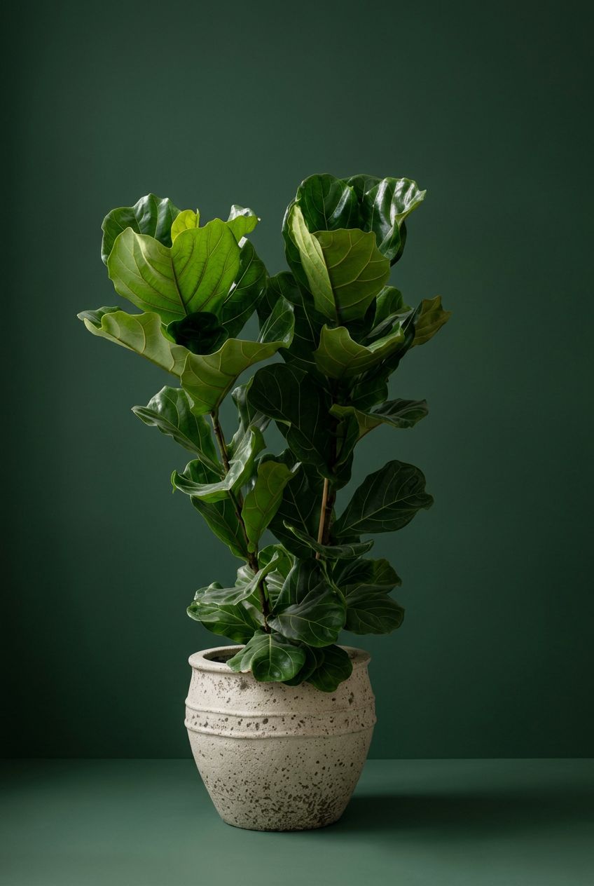 ficus lyratat in studio - Plantelier
