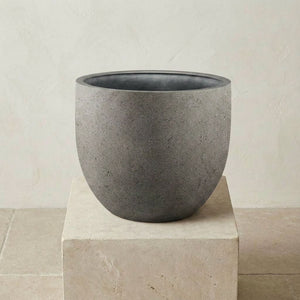 Grigio New Egg Natural Concrete betonnen plantenpot Ø45–65 cm