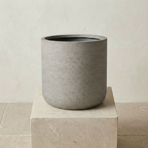 Jumbo Charlie Beige Washed keramische plantenpot Ø53–62 cm