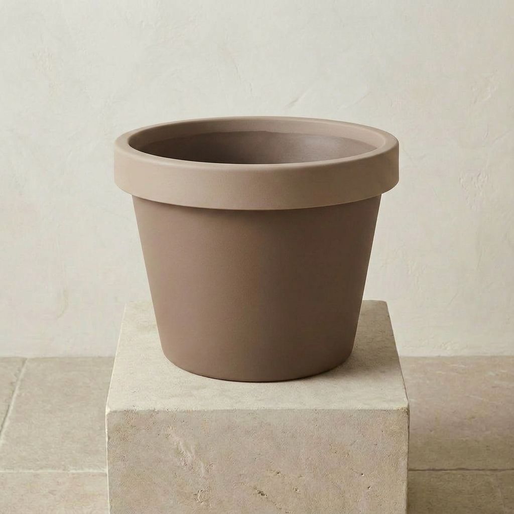 Lira Tortora keramische plantenpot Ø65–75 cm