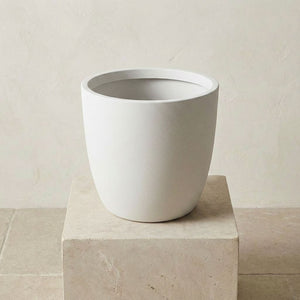 Marlow Wit keramische plantenpot Ø18–30 cm