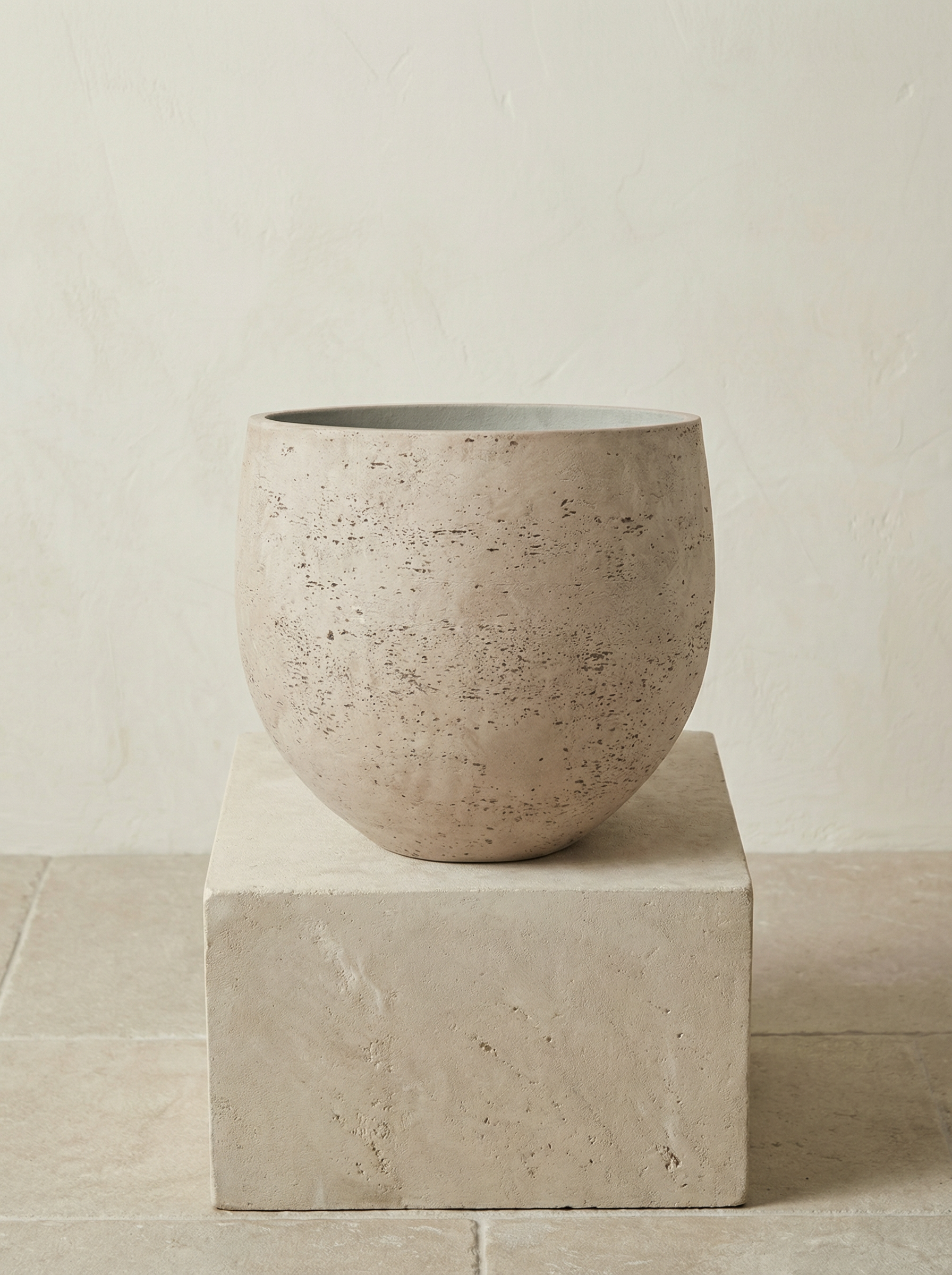 Orb Grey Washed keramische plantenpot Ø32–39 cm