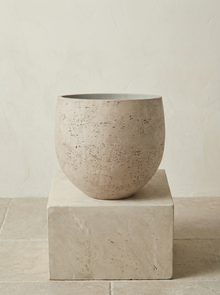 Orb Grey Washed keramische plantenpot Ø32–39 cm