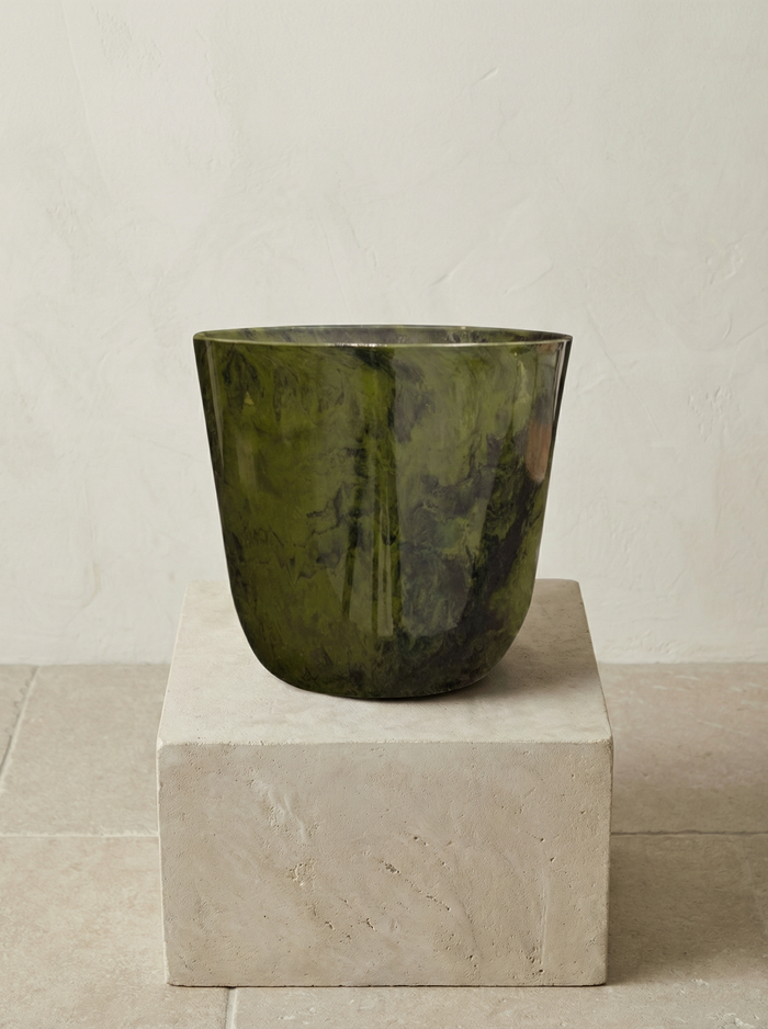 Palermo Marble Groen keramische plantenpot Ø27–40 cm