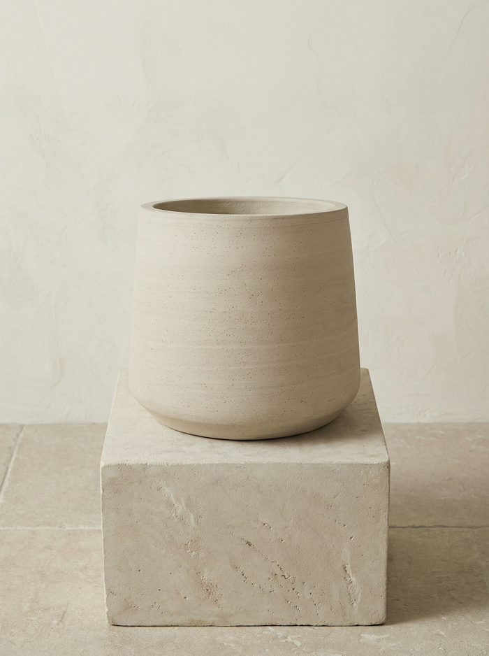 Jumbo Patt Beige Washed stenen plantenpot Ø23–73 cm
