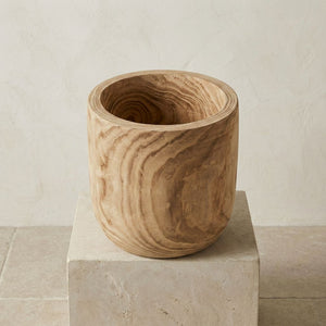 Pia Houten Pot houten plantenpot Ø24–40 cm