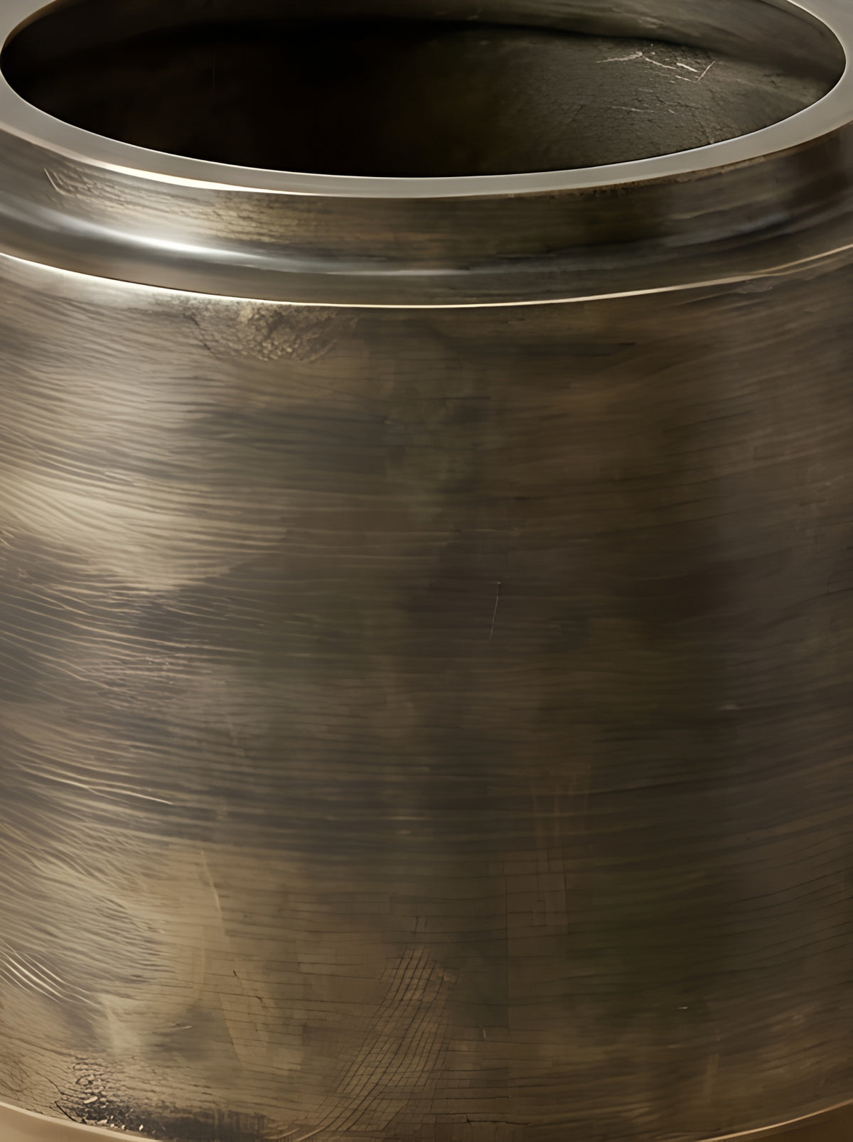 Indigo Vintage Gold plantenpot structuur