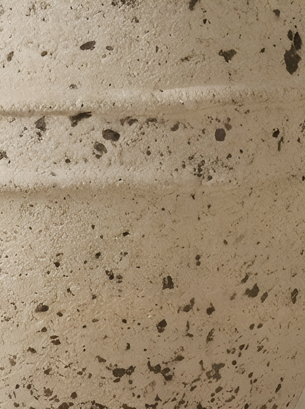 Athena Chalk White plantenpot structuur